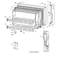 Diagram for 1 - Freezer Door