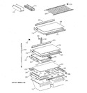 Diagram for 4 - Shelves & Drawers