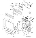 Diagram for 1 - Escutcheon & Door Assembly