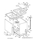 Diagram for 2 - Cabinet, Cover & Front Panel