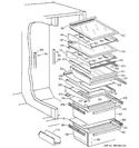 Diagram for 5 - Shelves & Drawers