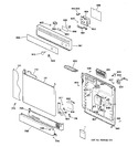 Diagram for 1 - Escutcheon & Door Assembly