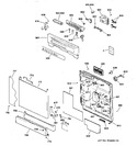 Diagram for 1 - Escutcheon & Door Assembly