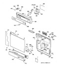 Diagram for 1 - Escutcheon & Door Assembly