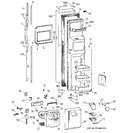 Diagram for 1 - Freezer Door