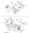 Diagram for 1 - Backsplash, Blower & Motor