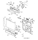 Diagram for 1 - Escutcheon & Door Assembly