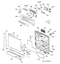 Diagram for 1 - Escutcheon & Door Assembly