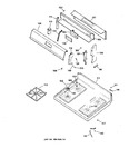 Diagram for 2 - Control Panel & Cooktop