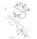 Diagram for 1 - Gas & Burner Parts