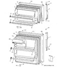 Diagram for 1 - Doors