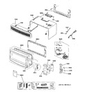 Diagram for 1 - Control Panel, Door, Grill & Case