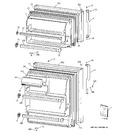 Diagram for 1 - Doors