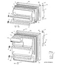 Diagram for 1 - Doors