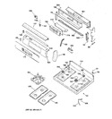 Diagram for 2 - Control Panel & Cooktop