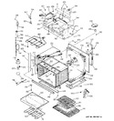 Diagram for 5 - Oven Body With Microwave Support