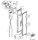 Diagram for 1 - Freezer Door