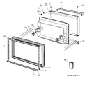 Diagram for 1 - Freezer Door