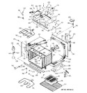 Diagram for 5 - Oven Body With Microwave Support