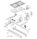 Diagram for 1 - Cooktop