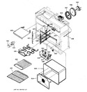 Diagram for 6 - Oven Assembly