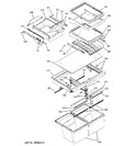 Diagram for 6 - Shelves