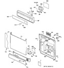 Diagram for 1 - Escutcheon & Door Assembly