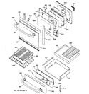 Diagram for 4 - Door & Drawer Parts