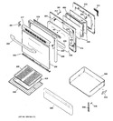 Diagram for 4 - Door & Drawer Parts