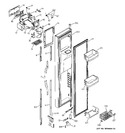 Diagram for 1 - Freezer Door