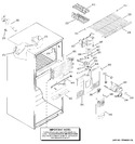 Diagram for 2 - Freezer Section