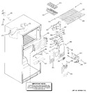 Diagram for 2 - Freezer Section