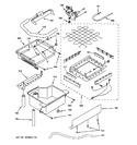 Diagram for 2 - Evaporator, Ice Cutter Grid & Water Parts