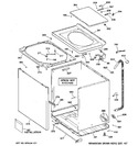 Diagram for 2 - Cabinet, Cover & Front Panel