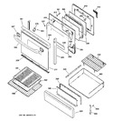 Diagram for 4 - Door & Drawer Parts