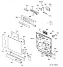 Diagram for 1 - Escutcheon & Door Assembly