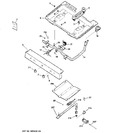 Diagram for 1 - Gas & Burner Parts