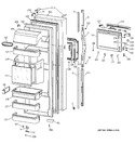 Diagram for 2 - Fresh Food Door