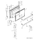 Diagram for 1 - Freezer Door