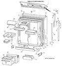 Diagram for 2 - Fresh Food Door