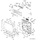 Diagram for 1 - Escutcheon & Door Assembly