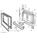 Diagram for 1 - Freezer Door