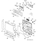 Diagram for 1 - Escutcheon & Door Assembly