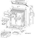 Diagram for 2 - Fresh Food Door