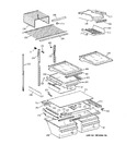 Diagram for 4 - Shelf Parts