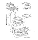 Diagram for 4 - Shelf Parts