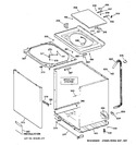 Diagram for 2 - Cabinet, Cover & Front Panel