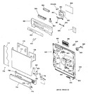 Diagram for 1 - Escutcheon & Door Assembly