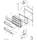 Diagram for 1 - Freezer Door