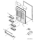 Diagram for 2 - Refrigerator Door (interior)